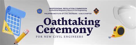 Register Now: June 2024 Oathtaking for new civil engineers in Iloilo.